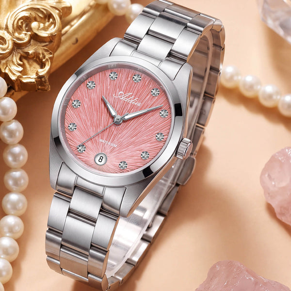 Addies Classic 31mm Sapphire Crystal Quartz Watch AW25916