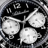 ★India Warehouse★ADDIESDIVE 37mm VK63 Triple-Register Chronograph Watch AD2517