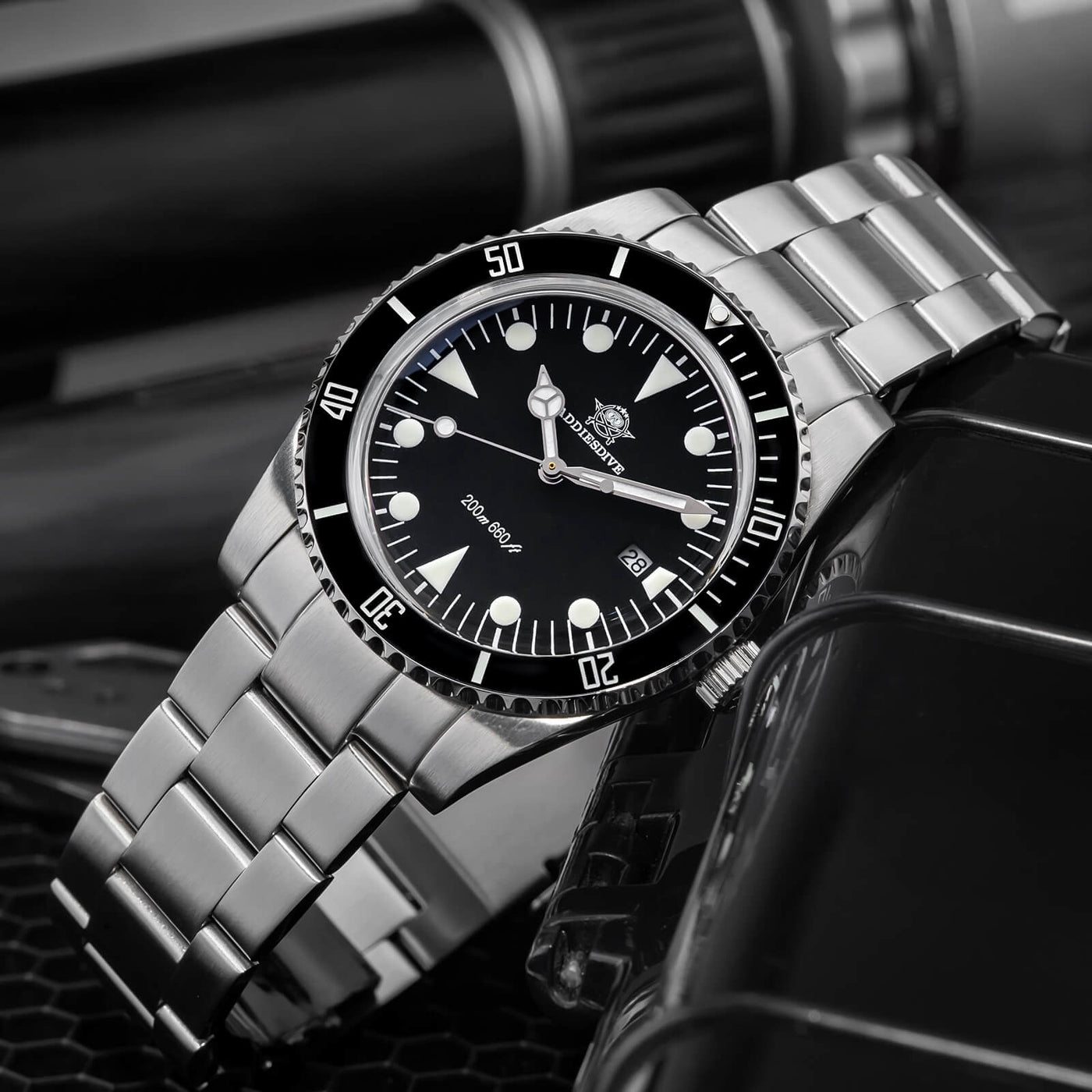 Directional Watch ADDIESDIVE 39mm Quartz Watch with Bi-directional Rotating Bezel AD2068