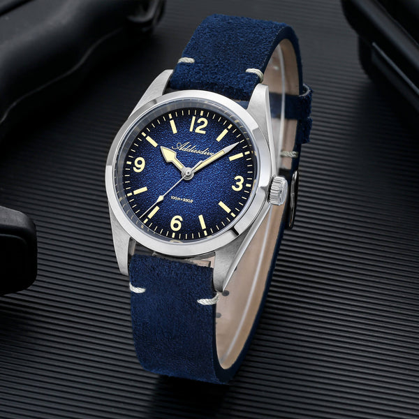 ★India Warehouse★ADDIESDIVE 36mm C3 Vintage Quartz Watch AD2544