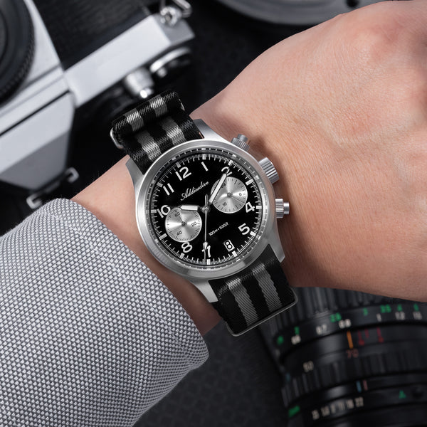 ★New Arrival★ADDIESDIVE 39mm VK64 AD2538 Chronograph Watch