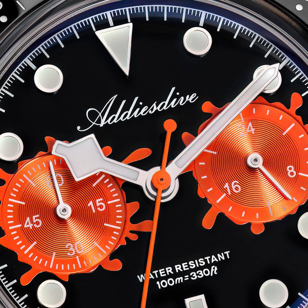 ★New Arrival★ADDIESDIVE 40mm VK64 Chronograph Watch AD2520