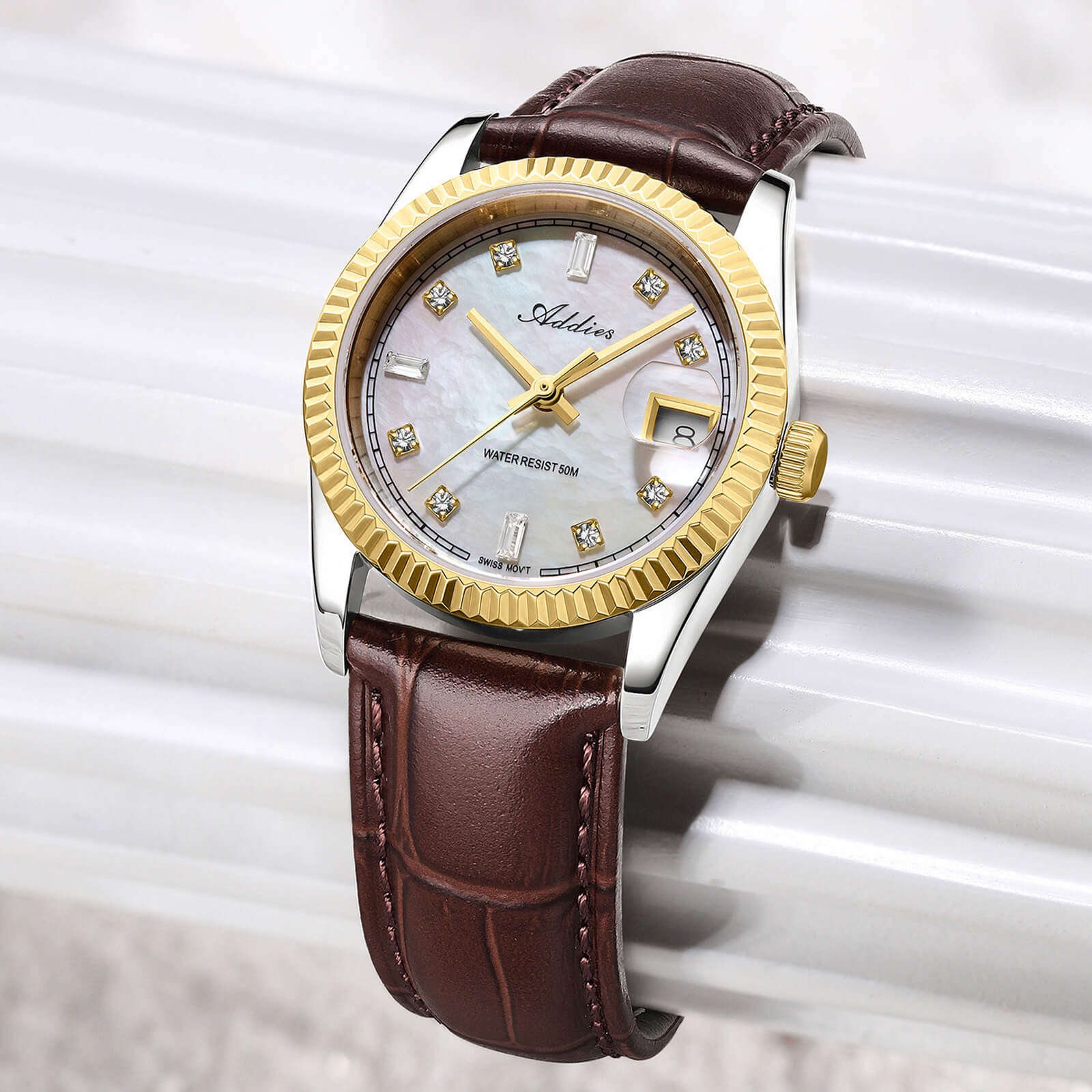 Addies 28mm Women’s Mop Luxury Quartz Watch AW25905