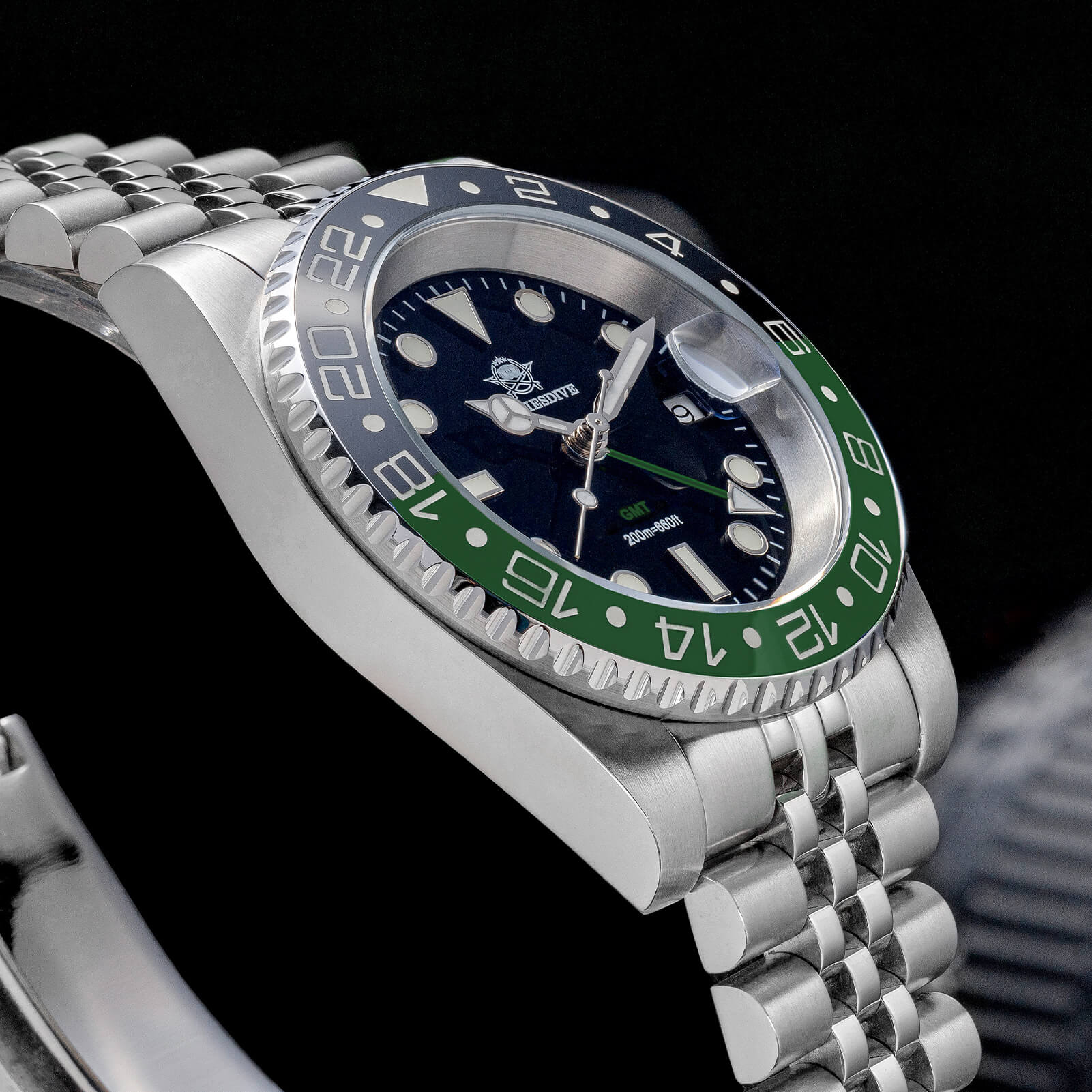 🔥Halloween Sale🔥ADDIESDIVE Water Ghost Luxury Dive Watch GMT Quartz Watch AD2050-with Calendar