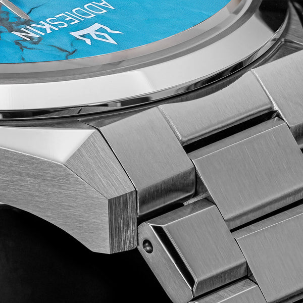 AddiesKIN 40mm Natural Stone Dial Miyota 9015 Luxury Automatic Watch K010