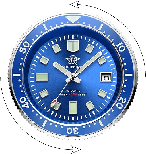 U.S. Warehouse -ADDIESDIVE® Captain Willard Automatic Dive Watch 200M( MY-H8)