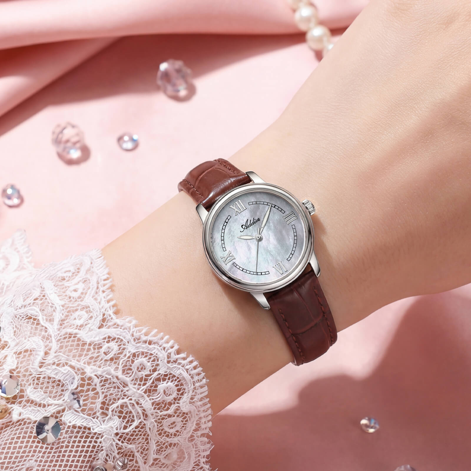 Addies 31mm Women’s Luxury Stainless Steel Quartz Watch AW25906