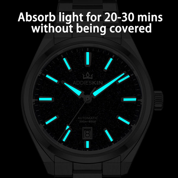 AddiesKIN 40mm Natural Stone Dial Miyota 9015 Luxury Automatic Watch K010