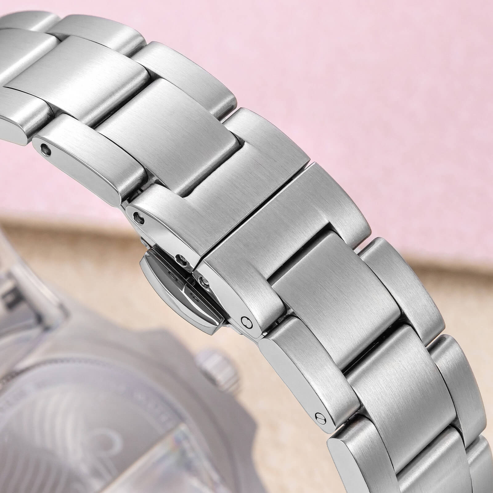 Addies Luxury Stainless Steel Quartz Watch AW25902