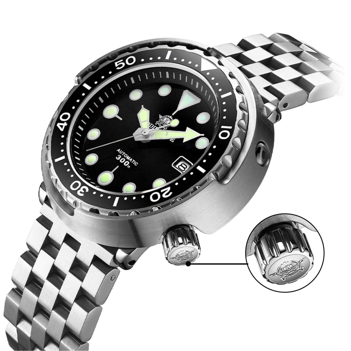 ADDIESDIVE Tuna 300M Automatic Diver Watch Tuna Diver 3Colors MY H5 addiesdive-tuna-300m-automatic-diver-watch-tuna-diver-3colors-my-h5