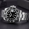🔥Halloween Sale🔥AddiesKIN 40mm Sardonyx Stone Dial Ceramic Bezel ST2130 Luxury Automatic Dive Watch K012