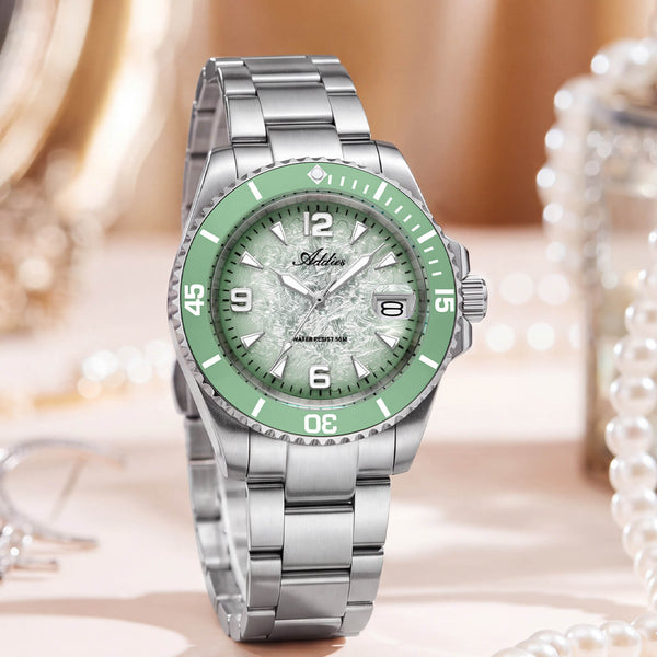 Addies Classic 36mm Stainless Steel Quartz Watch AW25914