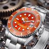 🔥Halloween Sale🔥AddiesKIN 40mm Sardonyx Stone Dial Ceramic Bezel ST2130 Luxury Automatic Dive Watch K012
