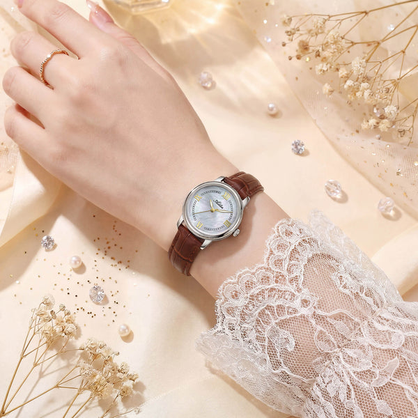 Addies 31mm Women’s Luxury Stainless Steel Quartz Watch AW25906