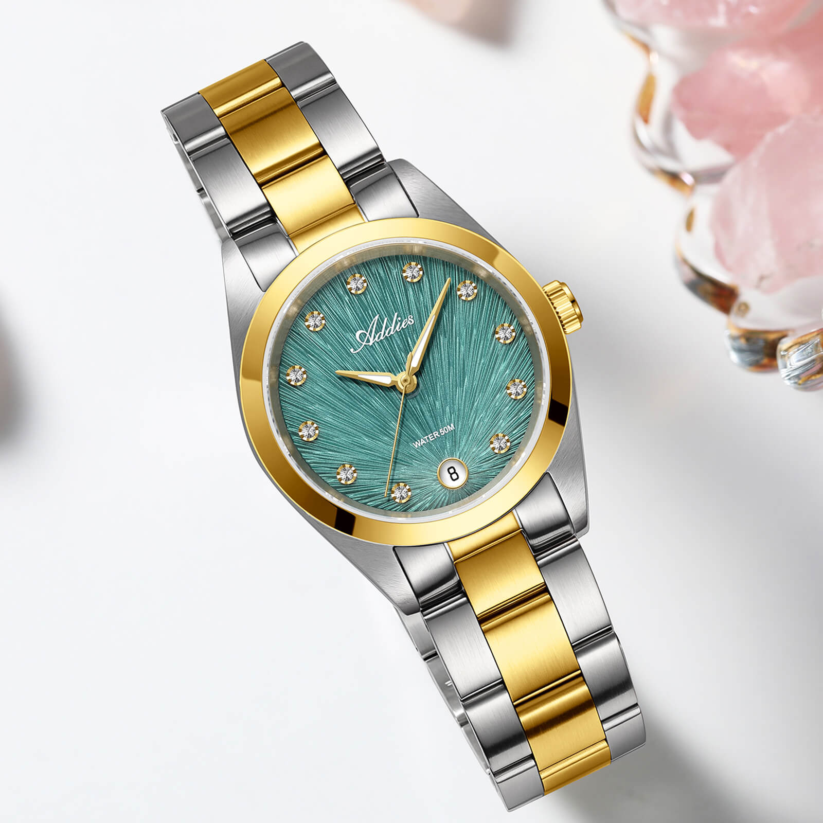 Addies Classic 31mm Sapphire Crystal Quartz Watch AW25916