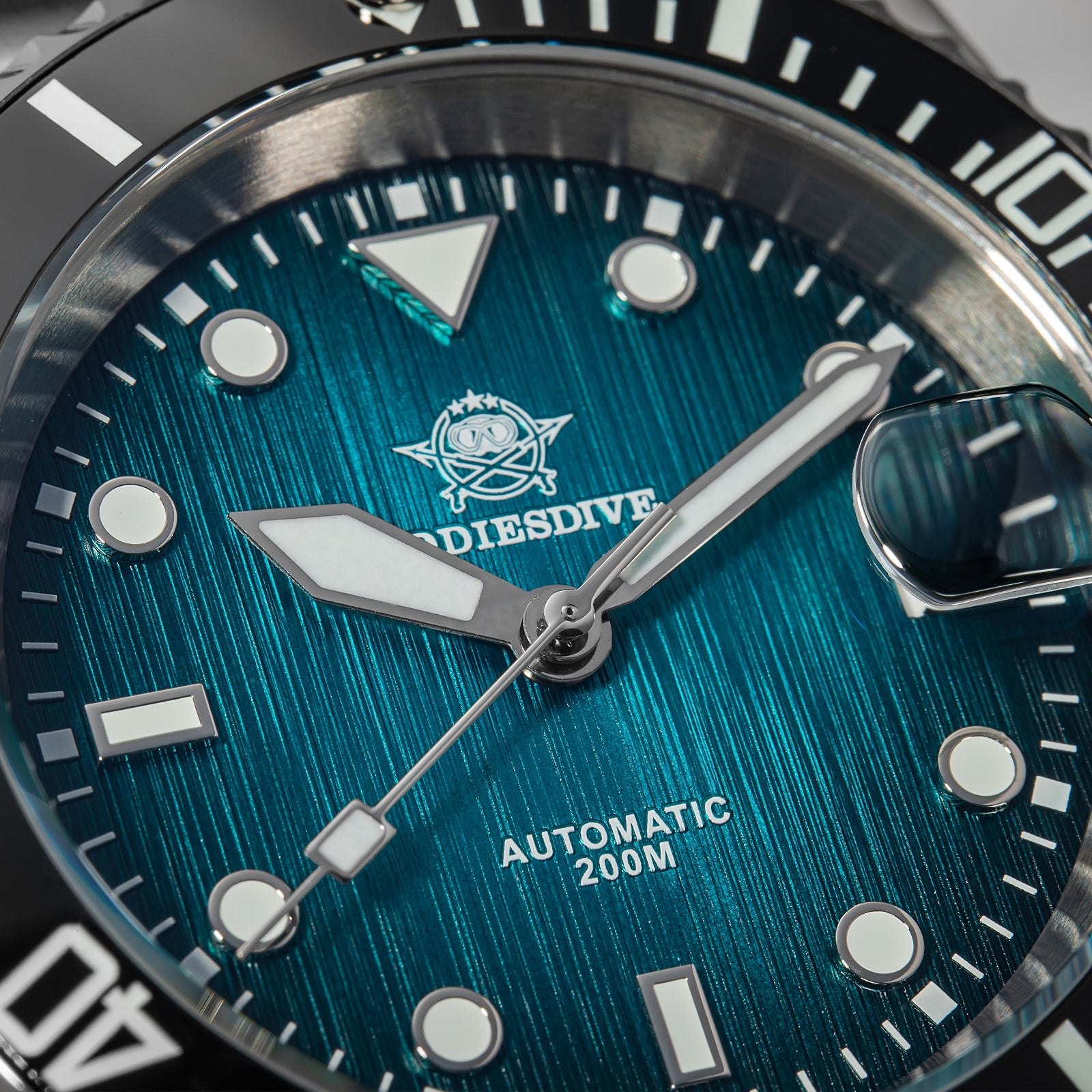 U.S. Warehouse -ADDIESDIVE Stainless Steel Sub Dive Watch AD2078