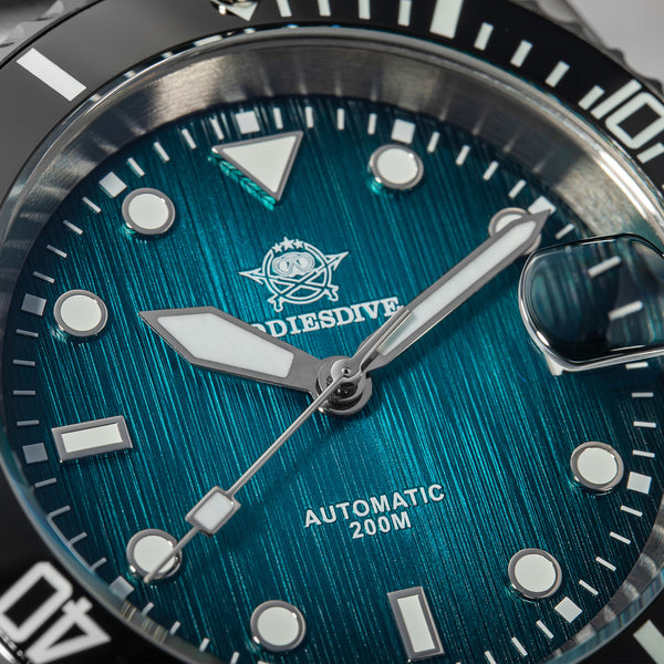 U.S. Warehouse -ADDIESDIVE Stainless Steel Sub Dive Watch AD2078