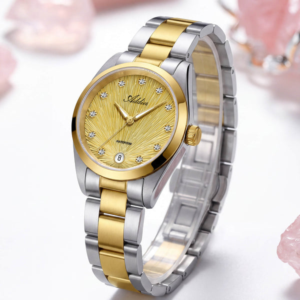 Addies Classic 31mm Sapphire Crystal Quartz Watch AW25916