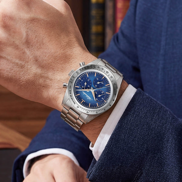 🔥EarlyBird🔥ADDIESDIVE 37mm 0s20 Chronograph Watch AD2552