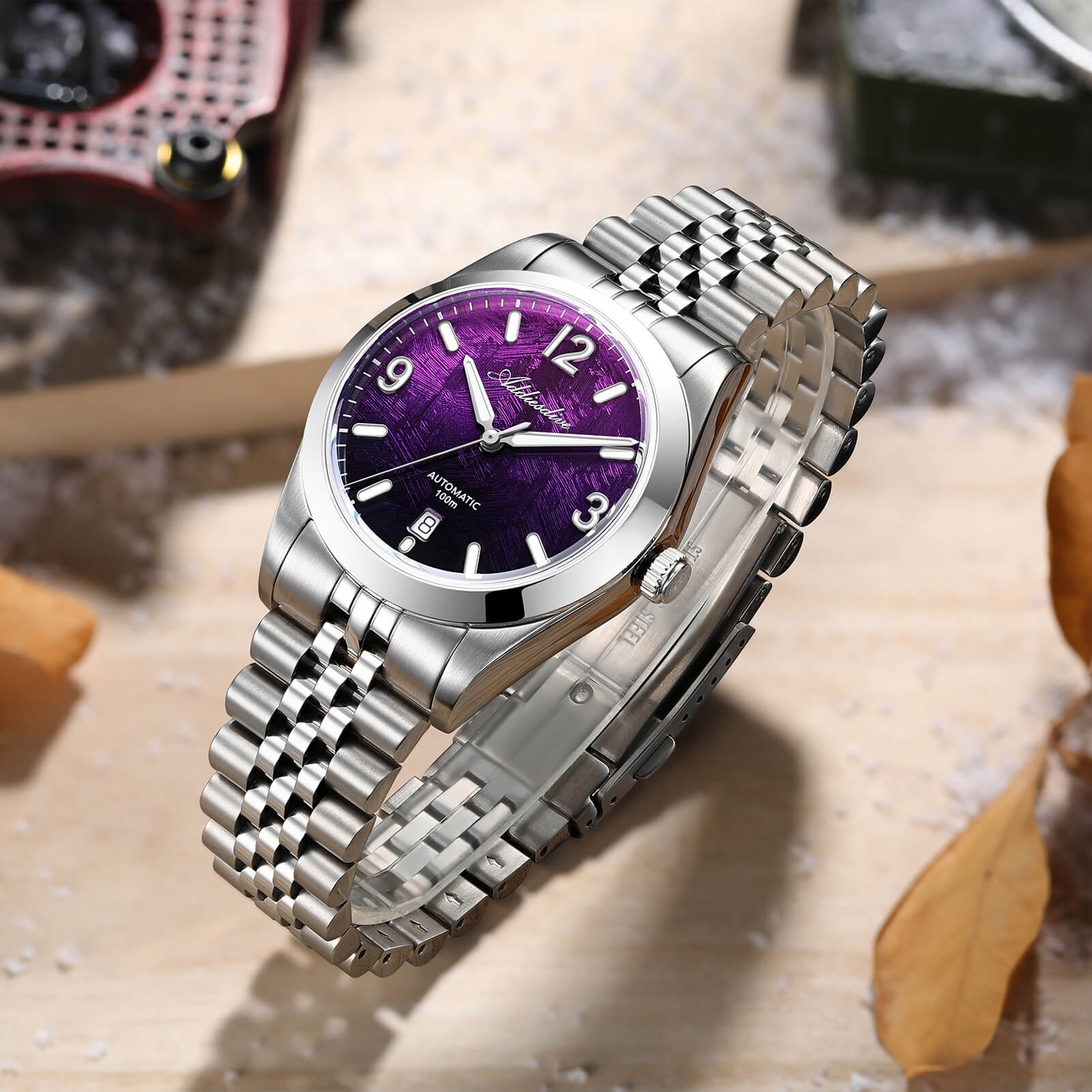 ★India Warehouse★Addiesdive 39mm Luxury Automatic Watch AD2547
