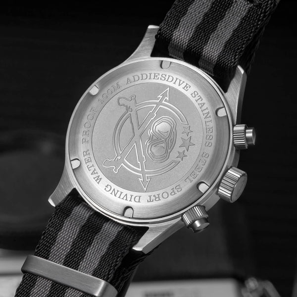 ★India Warehouse★ADDIESDIVE 39mm VK64 AD2538 Chronograph Watch
