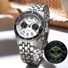 EU Warehouse-ADDIESDIVE 41mm Panda Dial Quartz Chronograph Watch VK64（AD2034）