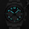★India Warehouse★ADDIESDIVE 37mm VK63 Triple-Register Chronograph Watch AD2517