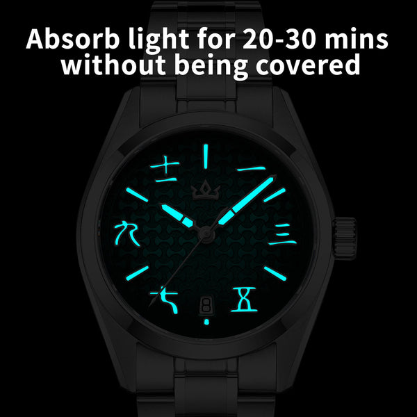 AddiesKIN 38mm Ingot Pattern Dial 9015 Automatic Watch K011