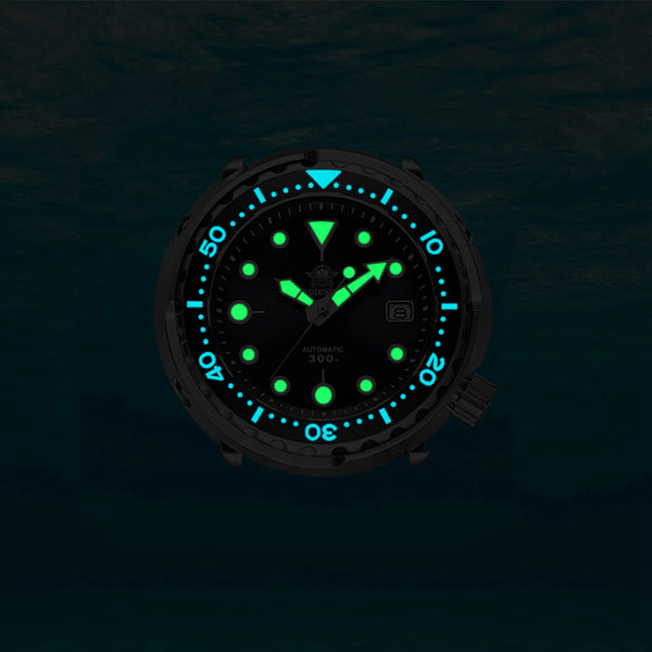 U.S. Warehouse -ADDIESDIVE® Tuna 300M Automatic Diver Watch Tuna Diver  ( MY-H5)