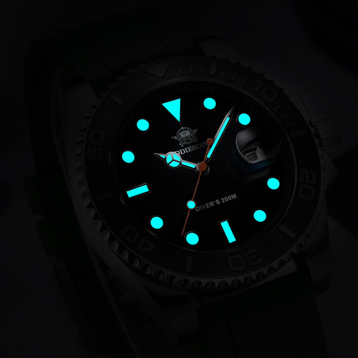 U.S. Warehouse -ADDIESDIVE 41mm Sports Quartz Watch Waterproof 200M (AD2040)