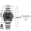 ★India Warehouse★ADDIESDIVE Retro Sub Quartz Watch AD2054