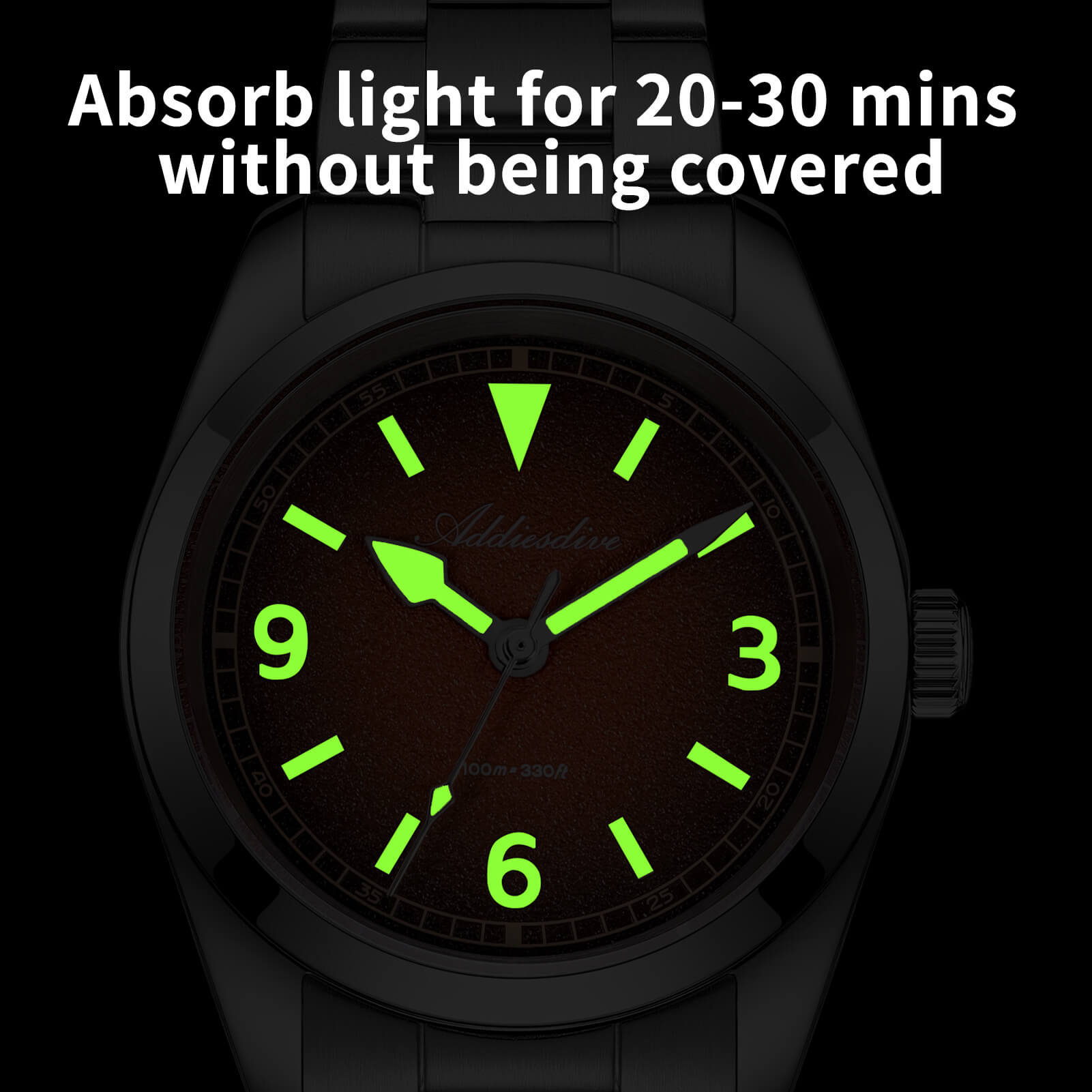 ADDIESDIVE 36mm Luxury Quartz Watch AD2554