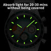 ★India Warehouse★ADDIESDIVE 37mm Luxury Quartz Chronograph Watch AD2551