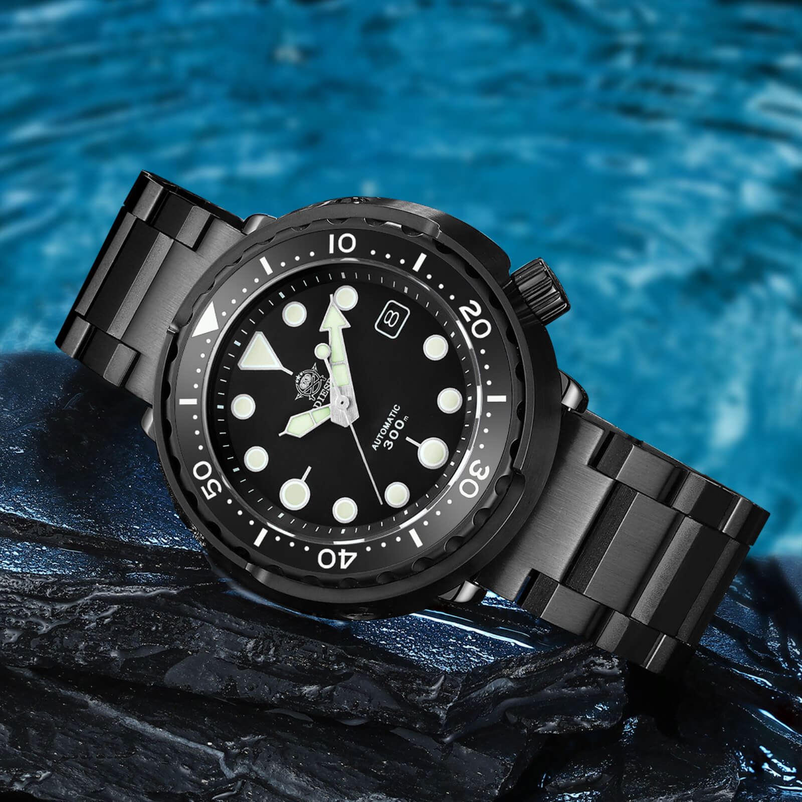 ADDIESDIVE® Automatic Diver Watch Tuna Diver 300M ( MY-H5B)