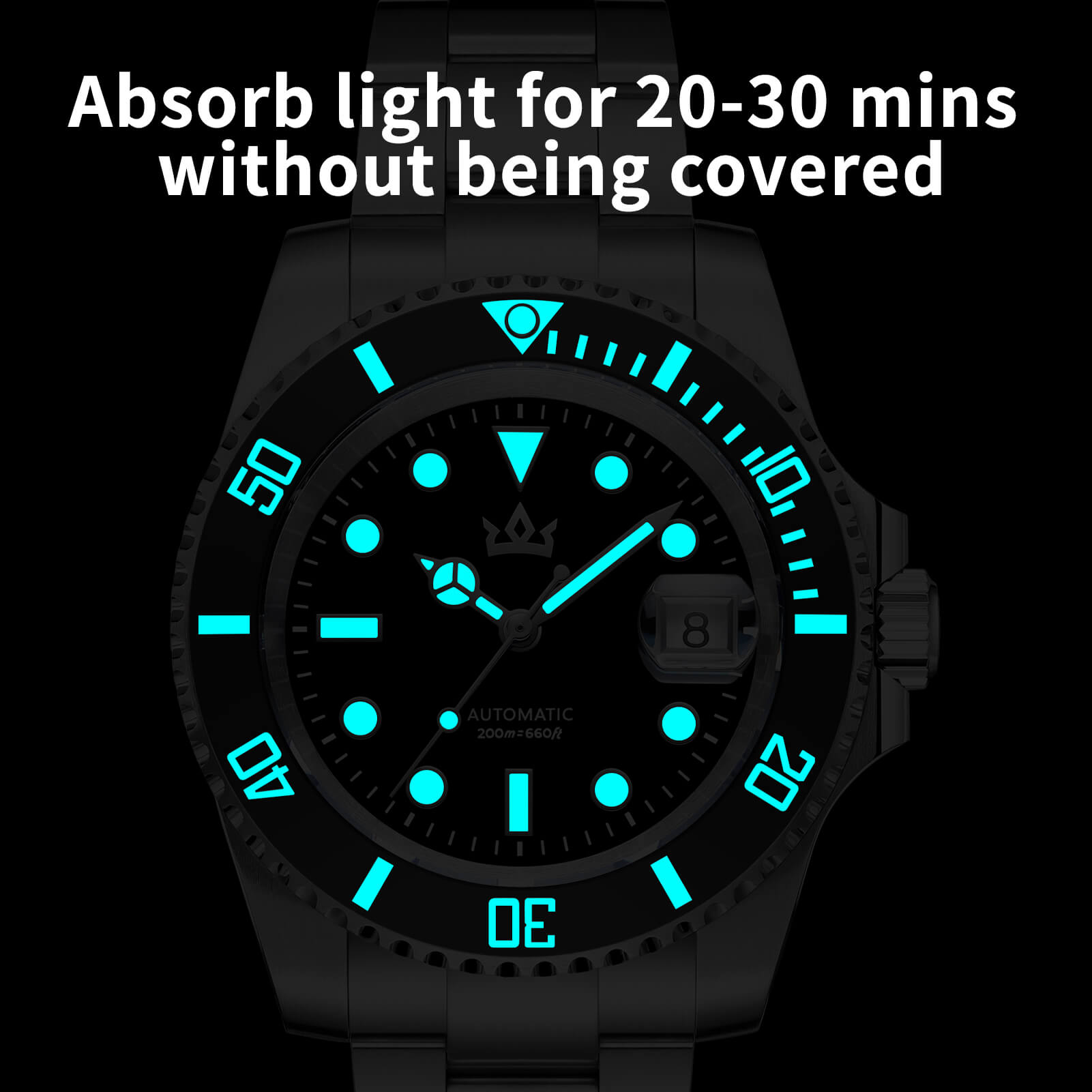 🔥Halloween Sale🔥AddiesKIN 40mm Sardonyx Stone Dial Ceramic Bezel ST2130 Luxury Automatic Dive Watch K012