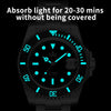 🔥Halloween Sale🔥AddiesKIN 40mm Sardonyx Stone Dial Ceramic Bezel ST2130 Luxury Automatic Dive Watch K012