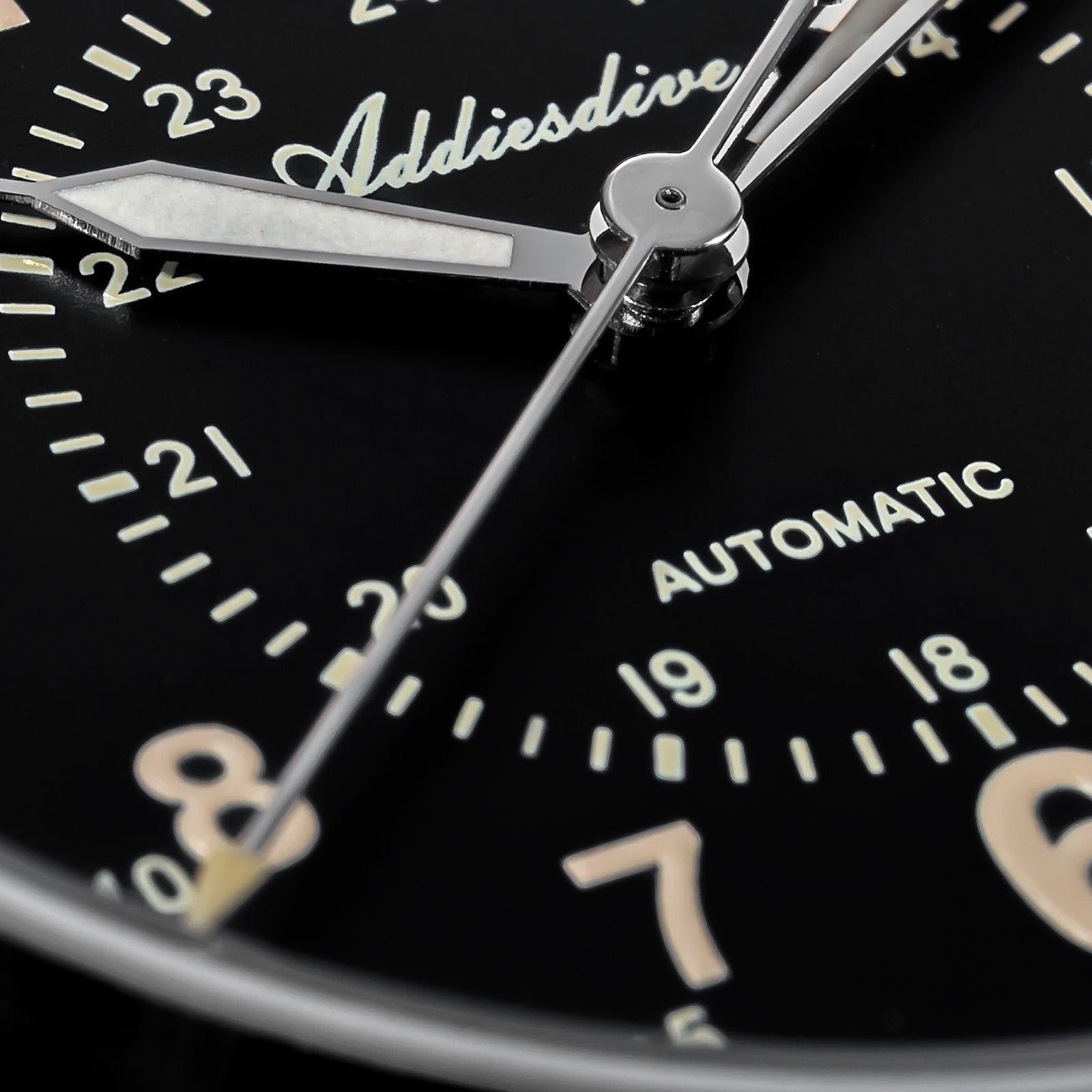 U.S. Warehouse -ADDIESDIVE 39mm Sapphire Crystal Automatic Watch Field Watch AD2074