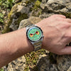 ADDIESDIVE 40mm VK64 Quartz Chronograph Eye Dial Watch AD2557