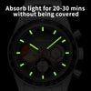 ★India Warehouse★ADDIESDIVE 37mm Luxury Quartz Chronograph Watch AD2551