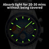 ★India Warehouse★ADDIESDIVE 37mm Luxury Quartz Chronograph Watch AD2551
