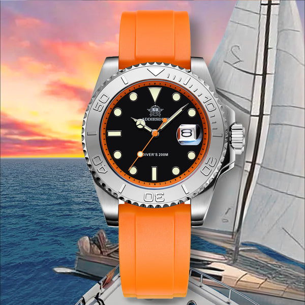 U.S. Warehouse -ADDIESDIVE 41mm Sports Quartz Watch Waterproof 200M (AD2040)