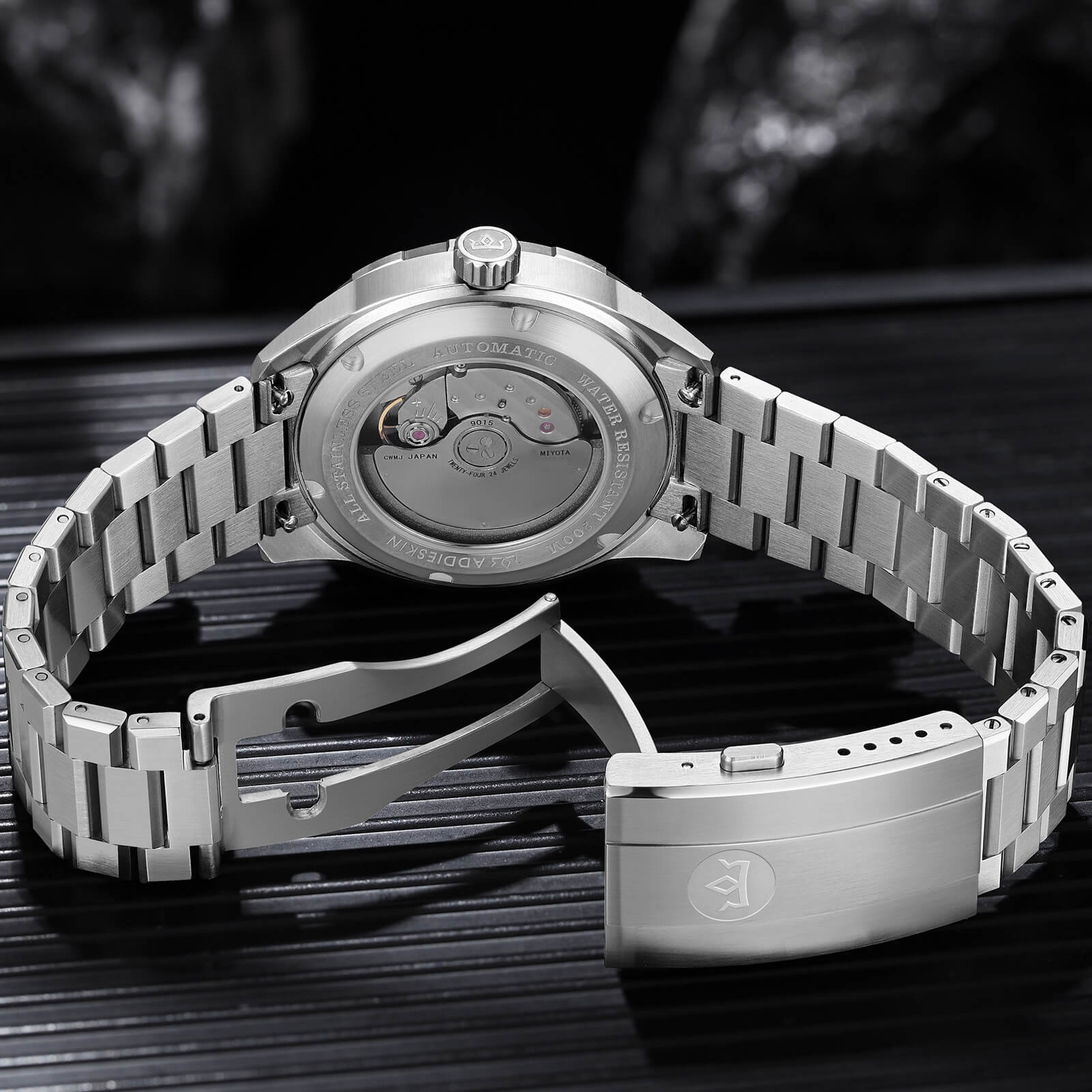 AddiesKIN 40mm Luxury Miyota 9015 Men’s Watch K005