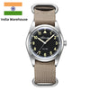 ★India Warehouse★ADDIESDIVE 36mm VH31 Retro Pilot Field Watch AD2079