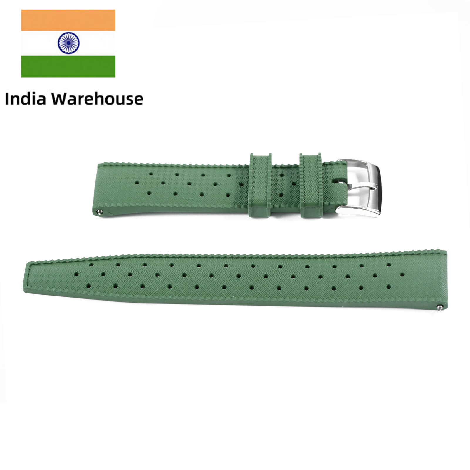 ★India Warehouse★ADDIESDIVE  20mm FKM Watch Band– Compatible with AD2529