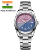 ★India Warehouse★ADDIESDIVE 36mm Color Block Dial Quartz Watch AD2555