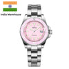★India Warehouse★Addies Luxury Stainless Steel Quartz Watch AW25902