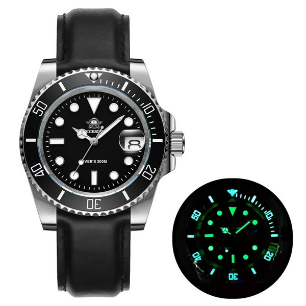 ★India Warehouse★ADDIESDIVE Sub Quartz Watch Diver's 200M （H3QZ）