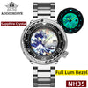 ADDIESDIVE® Great Wave Tuna Diver Watch（ H5-surf)