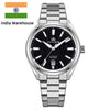 ★India Warehouse★AddiesKIN 40mm Natural Stone Dial Miyota 9015 Luxury Automatic Watch K010