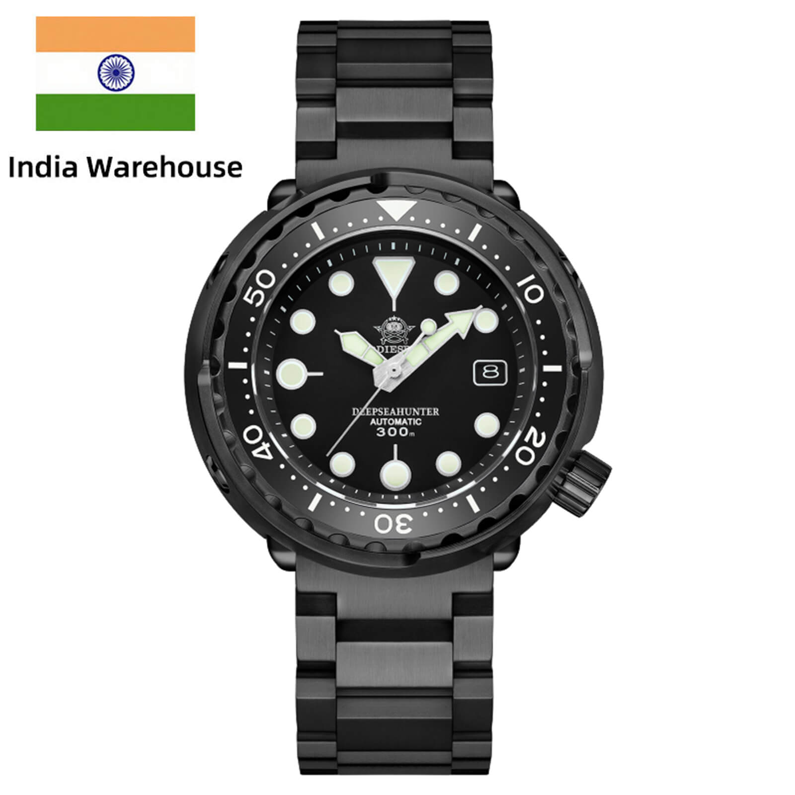 ★India Warehouse★ADDIESDIVE® Automatic Diver Watch Tuna Diver 300M ( MY-H5B)